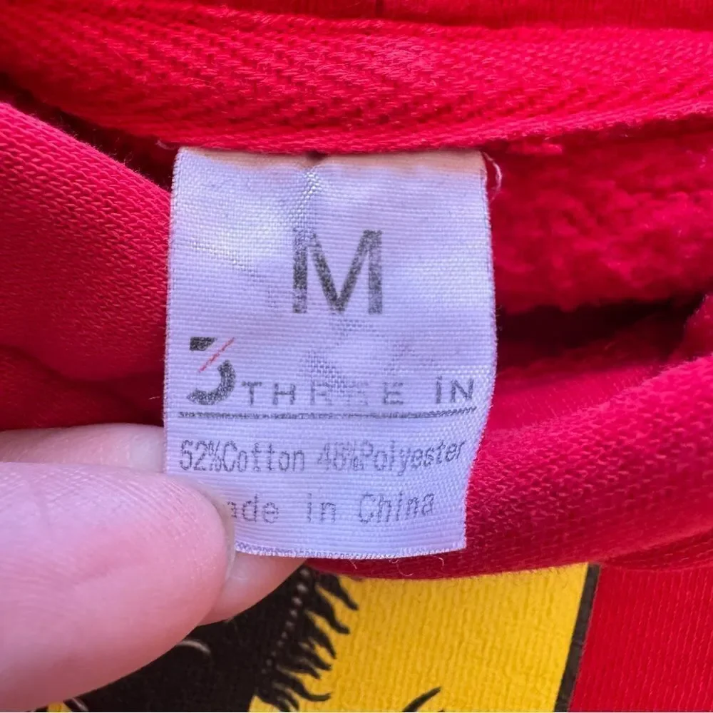 Scuderia Ferrari Official Youth Hoodie Logo Red SZ M #2479